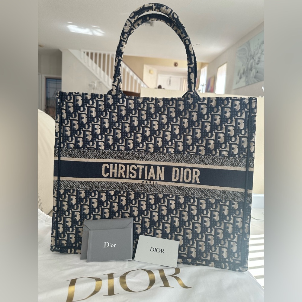 Dior Book Tote in Like New Condition